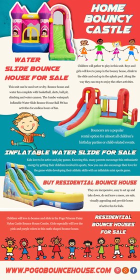 Inflatable Water Slide For Sale: Home Bouncy Castle