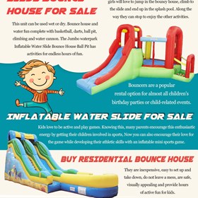 Inflatable Water Slide For Sale: Home Bouncy Castle